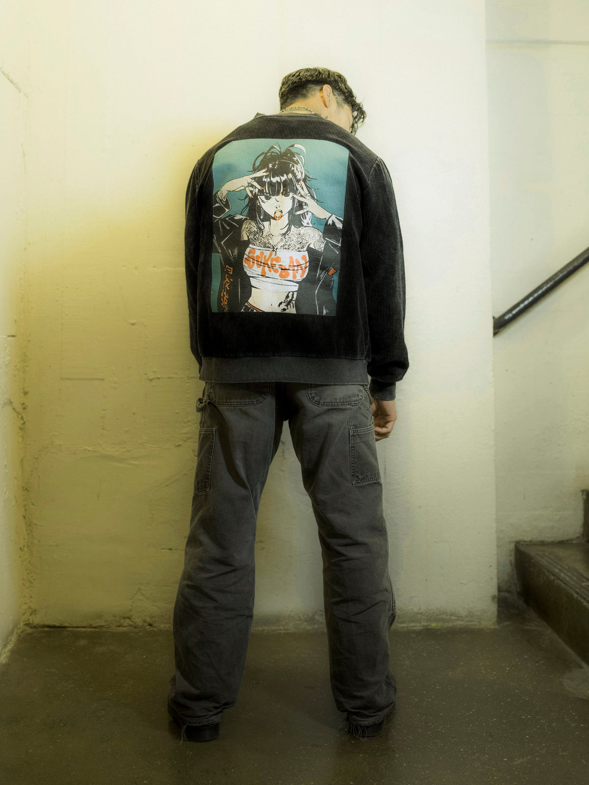 Sukeban AR Corduroy Cardigan