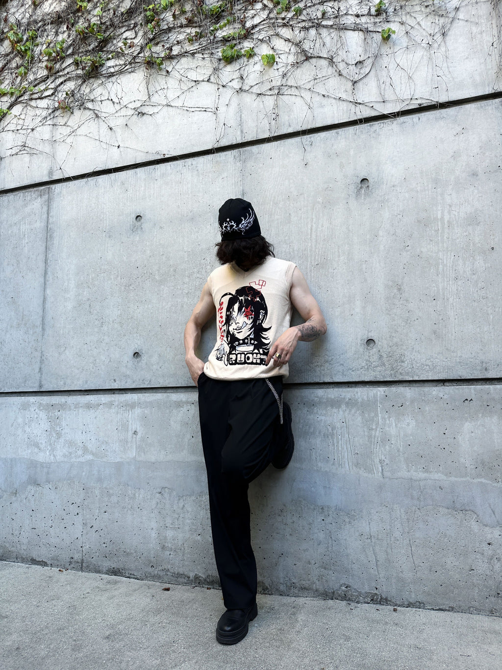 Daijoubu Knitted Vest | Sand