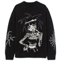 Black Widow Knitted Sweater