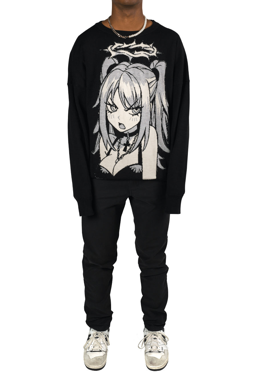 Ride Or Die Knitted Sweatshirt