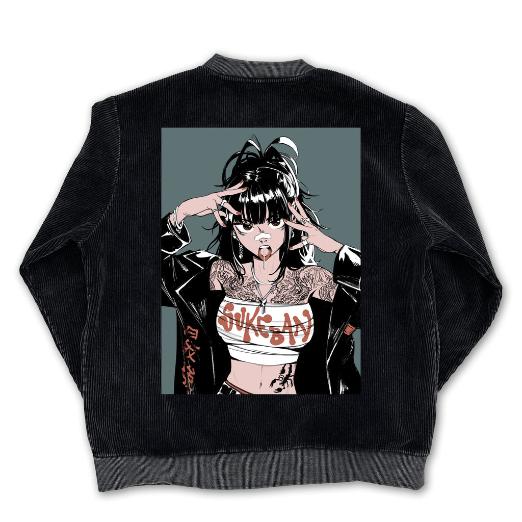 Sukeban AR Corduroy Cardigan