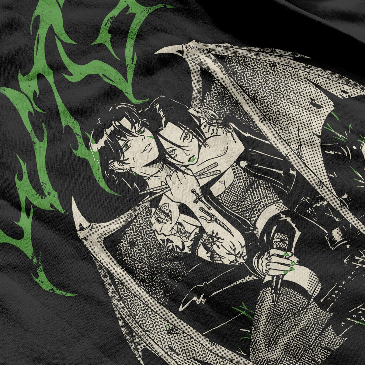 We Touch Grass Sacred Scars L/S Tee