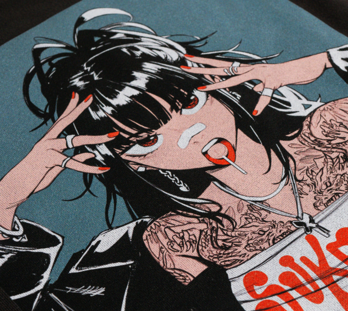Sukeban AR Hoodie | Black